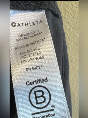 Athleta Black Tennis Summer Casual Skirt with Wide Waistband size 8 athletic gym thumbnail 3