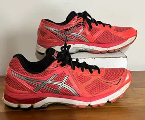 Asics GT-2000 3 Womens‎ Running Shoes Pink Black Silver T550N Size 9.5 thumbnail 1