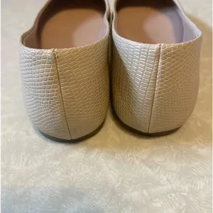 Mix No. 6 Danzey Ballet Flats Bone Tan Snakeskin Size‎ 7.5 thumbnail 6