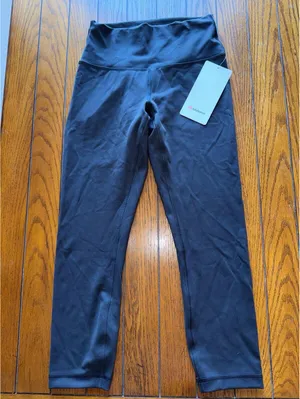 Lululemon Wunder Train High Rise 23” Black Size 6 NWT thumbnail 3