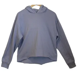 Abercrombie & Fitch Soft A&F Blue Pullover Long Sleeve Hoodie Sweatshirt Size S thumbnail 1