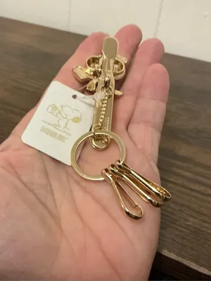 A Rare NWT Snoopy Bag Key Clip Keyring by the Japanese brand 3carat thumbnail 2