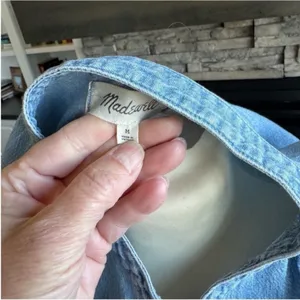 Madewell Sky Blue Button Down Shirt thumbnail 12