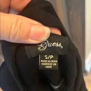 Guess Black Knit Flowy Criss Cross Back Dress for Beach Travel Summer thumbnail 6