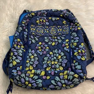 Vera Bradley Big Backpack outside condition excellent but inside have one rip thumbnail 16