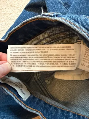 Abercrombie &‎ Fitch The Straight Mid Rise Jeans 29/8R Medium Wash Stretch thumbnail 5