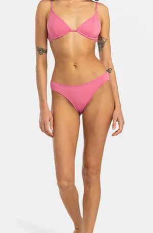 💙💖 NWT Billabong Low Rider Pink Bikini Bottoms thumbnail 1