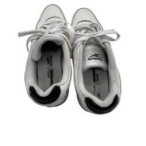 Reebok Women's 8.5 White Sneakers Royal Glide Platform‎ Leopard Print thumbnail 5