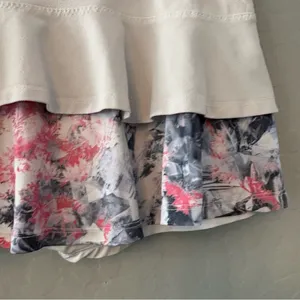 Lija women's white, black and pink golf, tennis, pickleball skort size large thumbnail 15