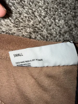 MYRASWIM Short Sleeve Faux Suede Cropped Tee thumbnail 4