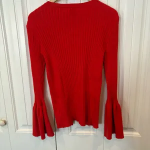 Cabi Red/Orange‎ Cardigan Size Medium thumbnail 2
