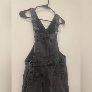 Madewell Black overalls thumbnail 2