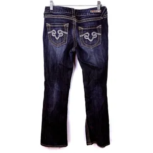 Be Rock by Express Women's Barely Boot Bootcut Jeans Size 6S thumbnail 5