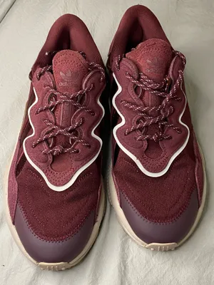 Adidas Ozweego Burgundy Sneakers women size 8.5 thumbnail 1