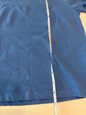 Lacoste ladies blue cotton t size 36 (XS/S) thumbnail 7