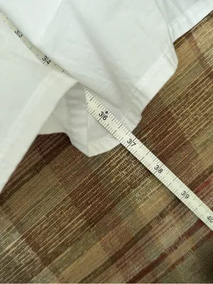 White Tiered Cotton Bed Skirt - Classic Neutral thumbnail 5
