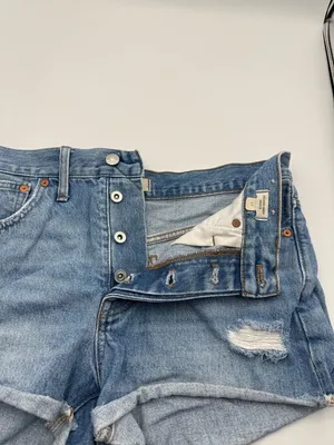 Madewell Relaxed Denim Shorts thumbnail 6