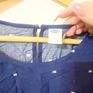 Old Navy onox Jan navy dot tank mini belted women’s summer keyhole back dress thumbnail 7