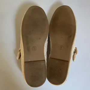 Universal Threads Mary Jane Flats Sherpa Cream Fleece Texture Size 9 thumbnail 8