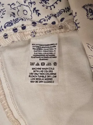 We The Free Wide Leg Crop Pants Cream Size 35 thumbnail 7