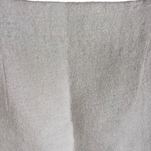 Zara Womens White Textured Boucle Mini Skirt Curved Hem High Waisted Small thumbnail 5
