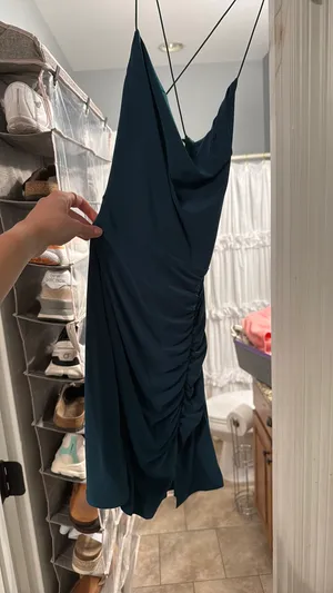 Dillard's Green homecoming dress thumbnail 1