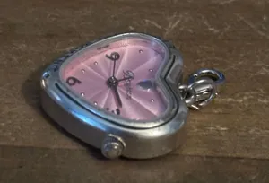 Brighton Live In The Moment heart watch charm thumbnail 4