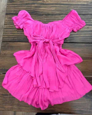 Charmed Hearts Pink romper dress | short dress | pink | small thumbnail 1