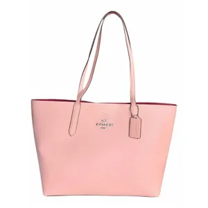 Coach’s Avenue Tote Pink Leather Shoulder Bag Large Work Everyday Carry F31535 thumbnail 3