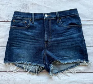 Levi Ultra High Rise Shorts Sz 29 thumbnail 1