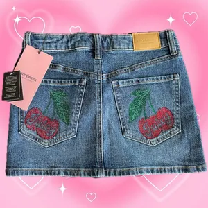 Juicy Couture Denim Skirt with Cherry Details thumbnail 2