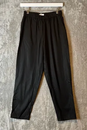 Vetta The Tencel Tapered Pants Sz XS Black‎ thumbnail 1