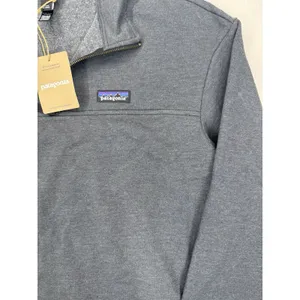 Patagonia Women's Ahnya 1/4 Zip Pullover Ink Black Small NWT thumbnail 4