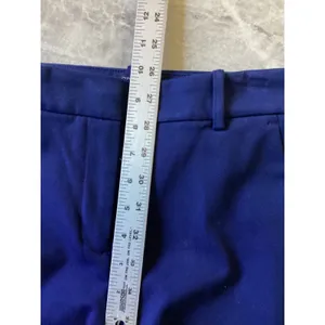 J.Crew Kallie Pant Womens 6 Royal Blue High Rise Straight Leg Trousers 1553 thumbnail 4