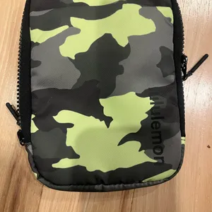 Lululemon Easy Access Crossbody Bag. Green camouflage thumbnail 2