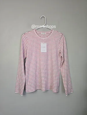 Lake Pima Crew Long Sleeve Tee Pink thumbnail 3