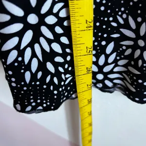 Vintage Y2K Floral Maxi‎ Skirt Boho Cottagecore Grunge Fairycore 2000s XL thumbnail 4