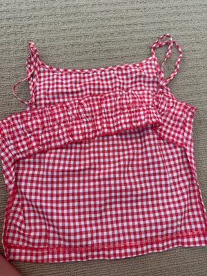 Red Gingham Top thumbnail 2