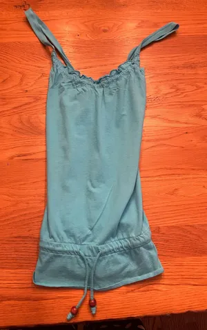 GAP Light Blue Adjustable-Strap Tank thumbnail 1
