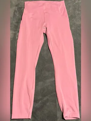 #52 Lululemon In Still High Rise Tight Velvet Dust Leggings Size 6 thumbnail 4