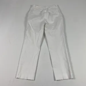 Ralph Lauren Golf Pants Womens 6 White Stretch Chino Trousers Cotton Spandex thumbnail 9