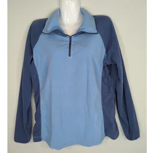 Columbia Arctic Air‎ Fleece 1/2 Zip Blue Jacket Women's XL Warm Outdoor Comfy thumbnail 1