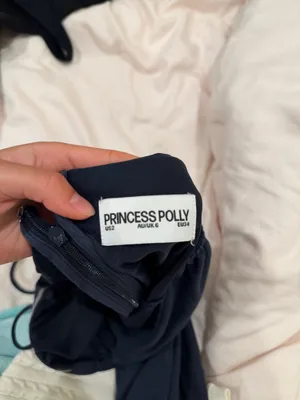 Princess Polly Navy long dress thumbnail 4