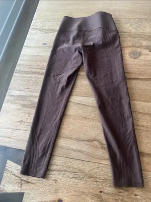 Fanka Body Sculpt 7/8‎ Leggings 2.0 Reversible Wear High Rise Compression Brown thumbnail 7