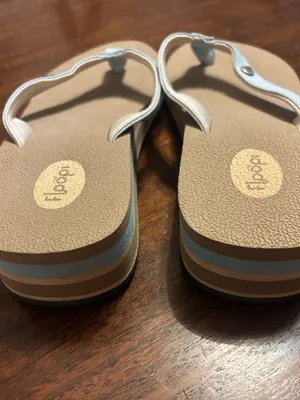 Floopi Women's Light Blue Thong Sandals Size 8 thumbnail 6