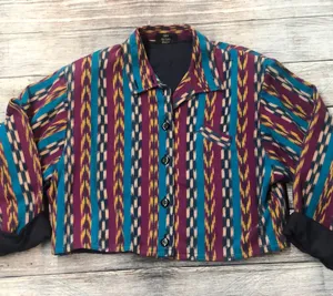 Quetzal sz 7 multi color lady’s blazer (Vintage) thumbnail 1