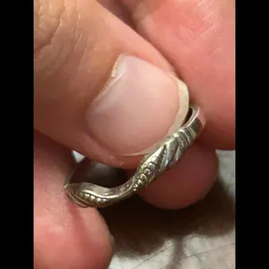 Ring band 925 sterling silver size 9.25 1.86 thumbnail 6