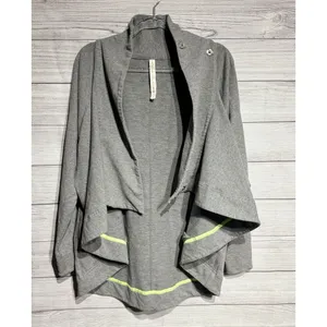 LULULEMON Jacket 6 Cocoon Wrap Sweater Athleisure Coastal Minimalist Boho RARE thumbnail 7