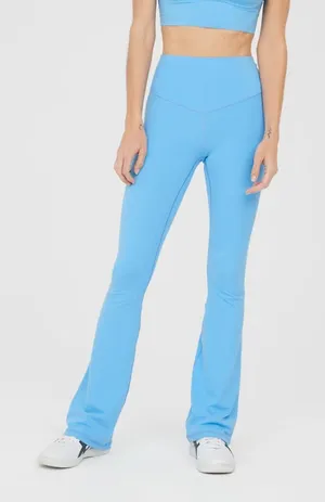 Aerie Offline Women‎ Leggings Sz XL Long Blue Real Me Extra Bootcut High Rise thumbnail 1
