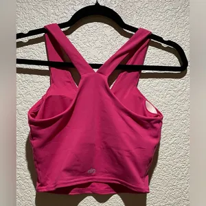 ALO Airbrush Real Bra Tank Top Pink Size XS thumbnail 7